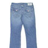 TRUE RELIGION Hi-Rise Womens Jeans Blue Regular Bootcut Stone Wash W27 L29
