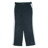 NIKE Womens Sweatpants Blue Straight M W30 L32