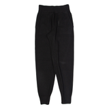 JACK WILLS Womens Joggers Black Tapered UK 6 W24 L28