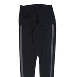 ADIDAS Womens Leggings Black Skinny S W24 L28
