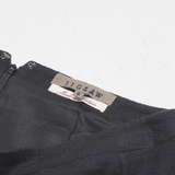 JIGSAW Womens Pencil Skirt Black Knee Length UK 8