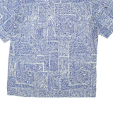 Mens Shirt Blue Floral M