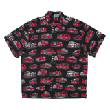 HIGH SEAS Fire Trucks Mens Shirt Black XL