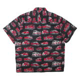 HIGH SEAS Fire Trucks Mens Shirt Black XL
