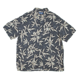 CROFT & BARROW Mens Shirt Grey Floral M