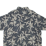 CROFT & BARROW Mens Shirt Grey Floral M