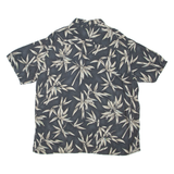 CROFT & BARROW Mens Shirt Grey Floral M