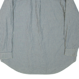 WRANGLER Mens Shirt Blue Check Long Sleeve 2XL