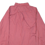 NAUTICA Mens Shirt Red Check Long Sleeve 2XL