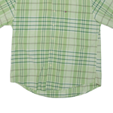 TOMMY HILFIGER Mens Shirt Green Check L