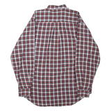 NAUTICA Mens Shirt Red Check Long Sleeve M