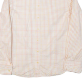 TOMMY HILFIGER Womens Shirt White Check Long Sleeve XL