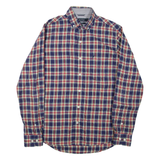 NAUTICA Mens Shirt Blue Check Long Sleeve L