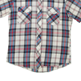 WRANGLER Mens Shirt Beige Check S