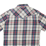 WRANGLER Mens Shirt Beige Check S
