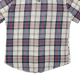 WRANGLER Mens Shirt Beige Check S