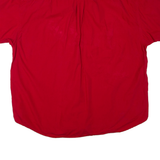 CHAPS Big And Tall Mens Plain Shirt Red 2XL