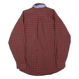TOMMY HILFIGER Mens Shirt Red Check Long Sleeve M