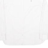 TOMMY HILFIGER Womens Shirt Pink Pinstripe Long Sleeve L