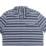 LEE Relaxed Fit Mens Shirt Blue Striped L