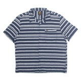LEE Relaxed Fit Mens Shirt Blue Striped L