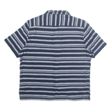 LEE Relaxed Fit Mens Shirt Blue Striped L
