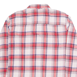 WRANGLER Mens Shirt Red Check Long Sleeve XL