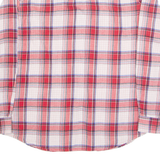 WRANGLER Mens Shirt Red Check Long Sleeve XL