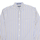 GANT Mens Shirt Blue Pinstripe Long Sleeve M