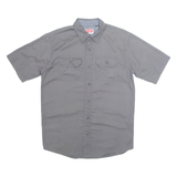 WRANGLER Mens Plain Shirt Grey S