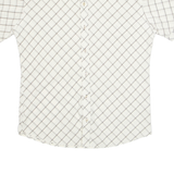 BEN SHERMAN Mens Shirt Cream Diamond M