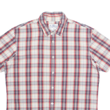 LEVI'S Mens Shirt Red Check L