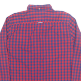 TOMMY HILFIGER Slim Fit Mens Shirt Red Check Long Sleeve L
