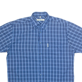 BEN SHERMAN Mens Shirt Blue Check M