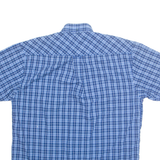 BEN SHERMAN Mens Shirt Blue Check M