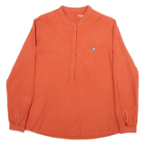 MAMMUT Womens Plain Shirt Orange Long Sleeve M