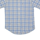 TOMMY HILFIGER Mens Shirt Blue 90s Check S