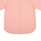 AUTHENTIC FABRIC Mens Plain Shirt Pink L