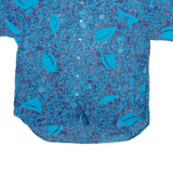 NEW GENERATION Mens Shirt Blue Floral M