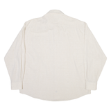 DONITEX Mens Plain Shirt Beige Long Sleeve L