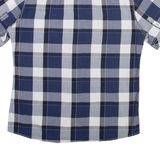 YES NO Mens Shirt Blue Check M