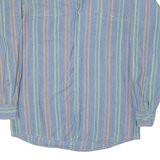 FABIANI Mens Shirt Blue Striped Long Sleeve S