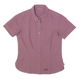 JACK WOLFSKIN Womens Shirt Red Check S