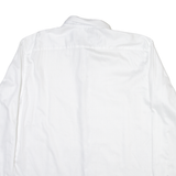 TED BAKER Mens Plain Shirt White Long Sleeve L