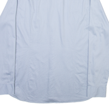 TED BAKER Mens Plain Shirt Blue Long Sleeve M