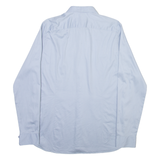 TED BAKER Mens Plain Shirt Blue Long Sleeve M