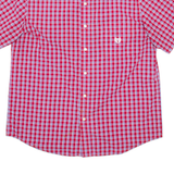 CHAPS Mens Shirt Red Check L