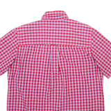 CHAPS Mens Shirt Red Check L
