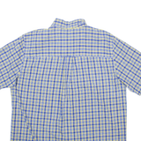 CHAPS Mens Shirt Blue Gingham L