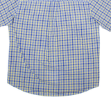 CHAPS Mens Shirt Blue Gingham L